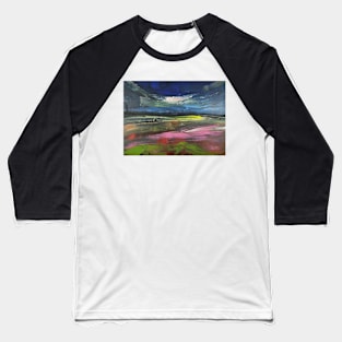 Abstract Landscape Beach Stroll 253 Baseball T-Shirt